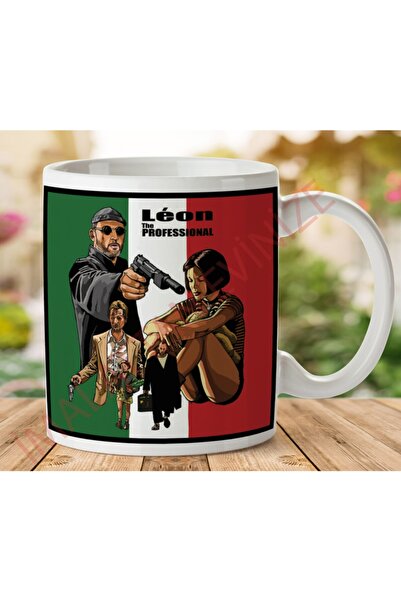 ART HEDİYE كوب ليون الاحترافي المطبوع على الجانبين