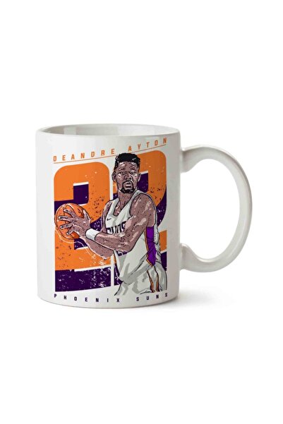 ART HEDİYE كأس كرة السلة Deandre Ayton مطبوع على الجانبين
