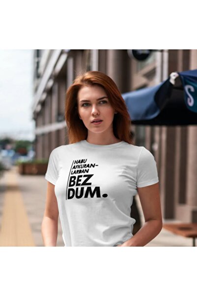 IŞILAY REKLAM Μπλουζάκι Habu Afkuranlardan Bezdum