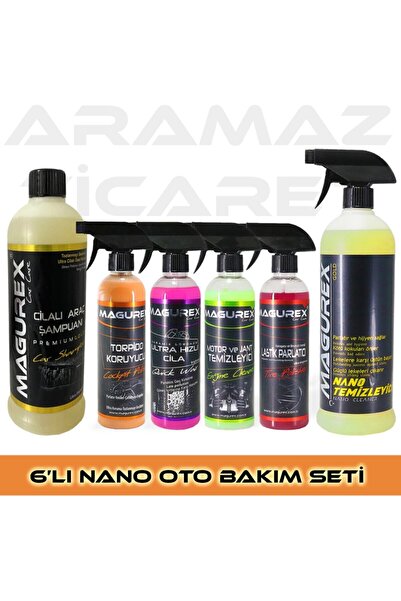 MAGUREX Nano Oto Bakım Seti 6'lı