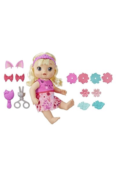 Hasbro E5241 Baby Alive Bebeğimle Saç Tasarımı - Sarışın / +3 Yaş