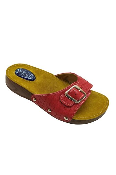Siyo Comfort Genuine Leather Anatomical Sole Hallux Valgus (Bone Protrusion) Heel Spur Slippers
