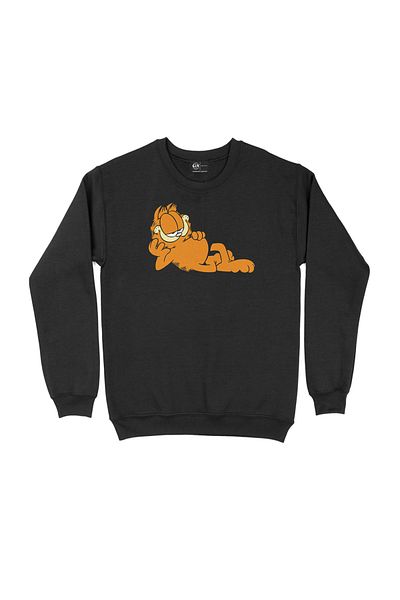 Cix Hanorac negru Sleepy Garfield