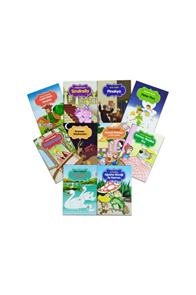 Sis Yayıncılık Renkli Dünya Çocuk Masalları Seti 10 Kitap
