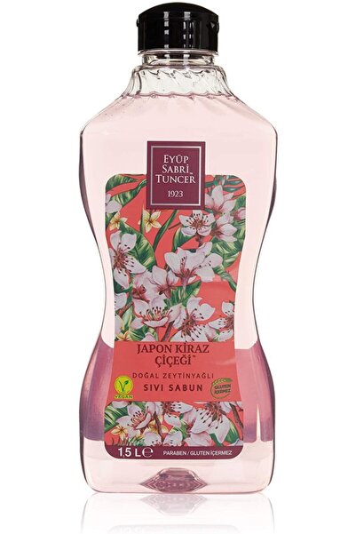 Eyüp Sabri Tuncer Natural Olive Oil Liquid Soap Japanese Cherry Blossom 1.5 L...