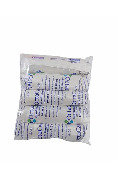 Octamed Octacare Hydrophilic Wrap Cloth 10cm X 1.5m Single Pack of 5