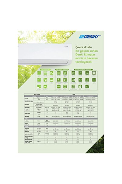 DENKİ 18 Btu A++ Invarter Klima