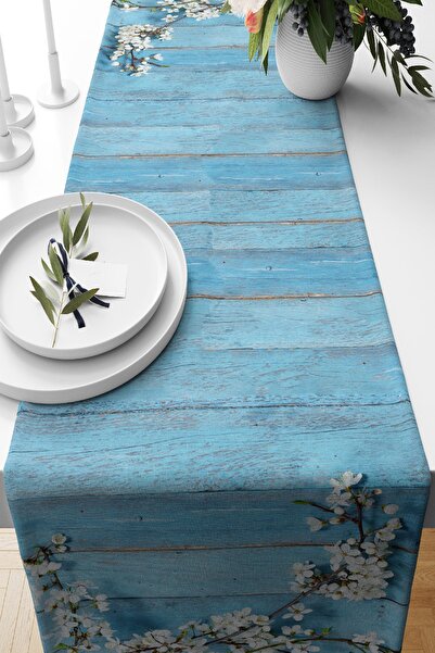 Nish & Royal Special Design Digital Printed Suede Runner