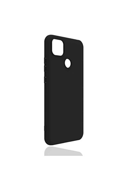 Fibaks Redmi 9c Uyumlu Kılıf Mat Renkli Kalın Yumuşak Silikon