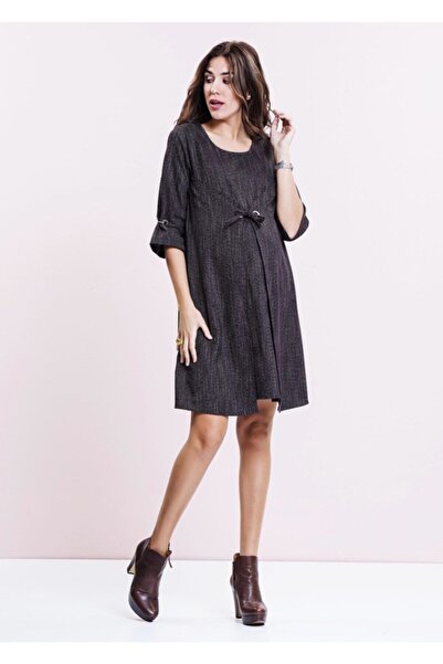 Genel Markalar Emzirme Detaylı Kısa Hamile Elbise