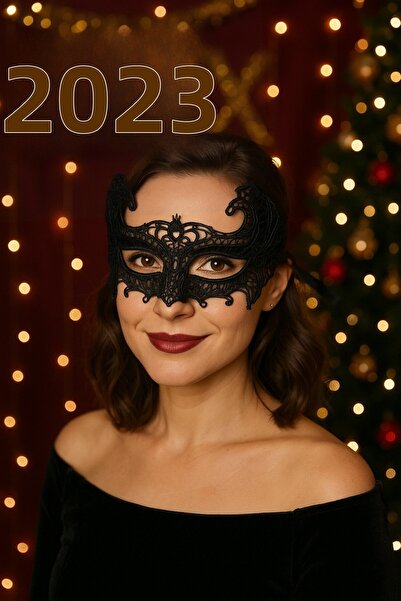 TOYFEST Lace Black Masquerade Suitable Stylish Lace Eye Mask for Masquerade W...