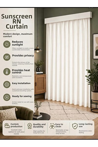 Karasi Satin Sunshade Curtain | 1. Quality Elegant Fabric |   Recommended (Wi...
