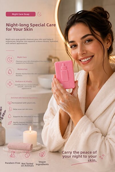 EPİZEN Night Care Soap Soft and Smooth Care Throughout the Night
