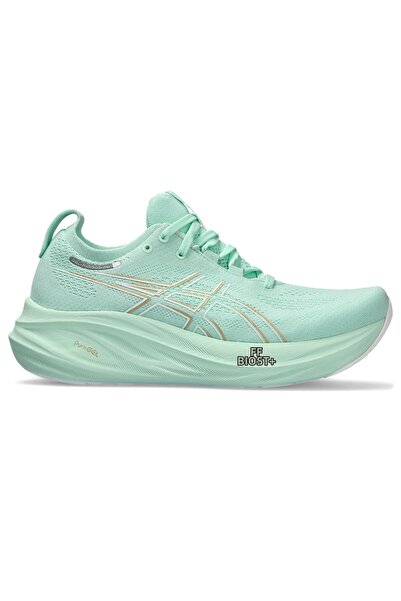 Asics حذاء الجري Gel-nimbus 26 باللون الأخضر للنساء 1012b601-300