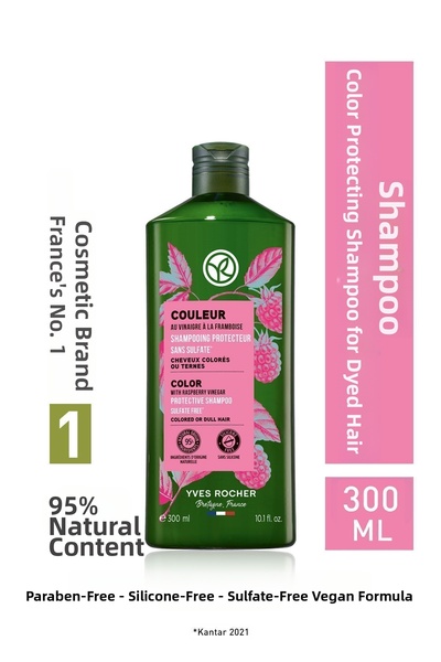 Yves Rocher Vegan and Sulfate-Free Color Protecting Shampoo Special Care for ...