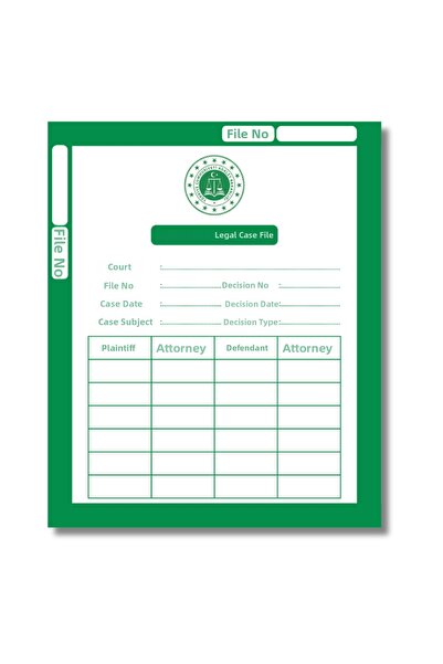 CREAPACK Law Suit and Court File, 100 Pieces of Lawyer's Case File/ Green Whi...