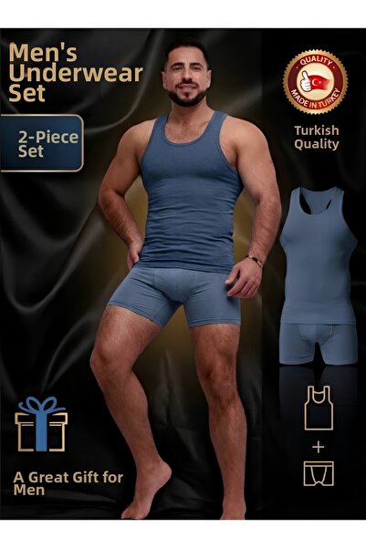 Mercan Men's Set Special Boxed Argentina Boxer Sportsman Athlete