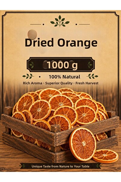 Bayguru Dried Orange 1000Gr – Natural Dried Orange Slices
