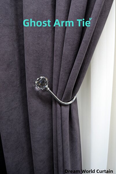 Hayal Dünyası Ghost System Special Design Curtain Arm Tieback Installed on th...