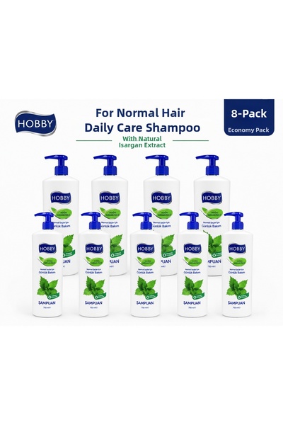 Hobby Nettle Extract Shampoo 1000ml X 8 Pieces