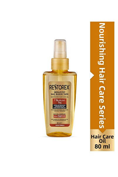 Restorex Ulei de îngrijire hrănitoare 80 ml - 7 ulei hrănitor strălucire atră...
