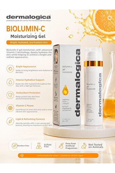 Dermalogica Biolumin-C Moisturizing Gel 50 ml - Formula That Revitalizes and ...