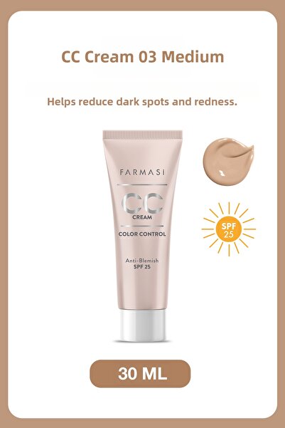 Farmasi CC Cream 03 - 30 ml Comfortable Shoes
