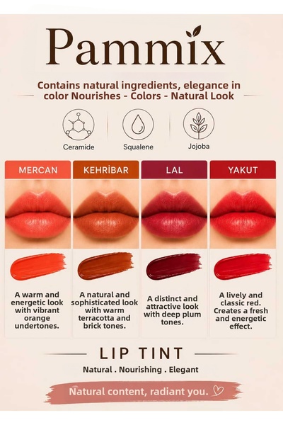 PAMMİX Natural Lip Tint