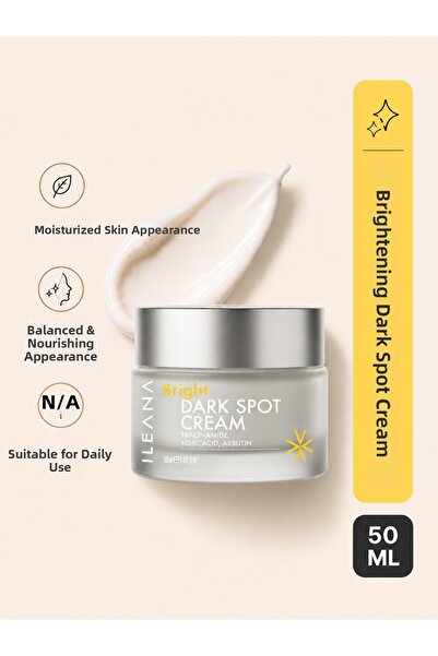 ileana cosmetics Brightening, Tone-Equalizing and Anti-Blemish Face Cream Con...