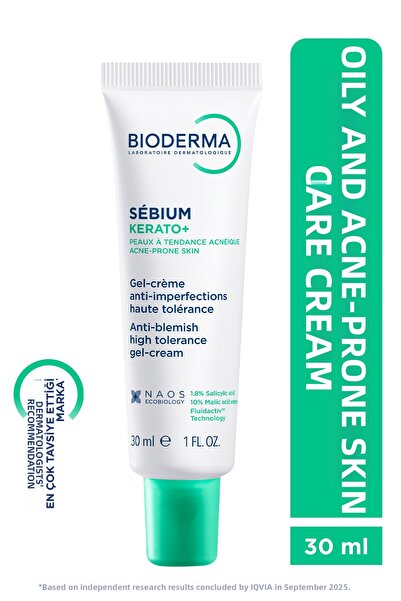 Bioderma Sebium Kerato Moisturizing Gel Cream 30 ml