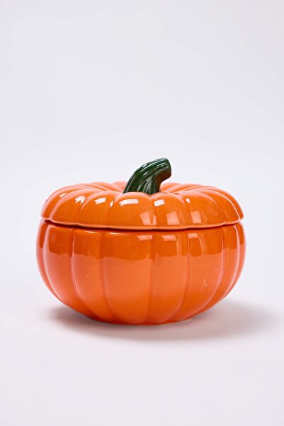 TRENDYOLMİLLA HOME Pumpkin Shaped Storage Container Large Size 18X8.5 Tphaw27...