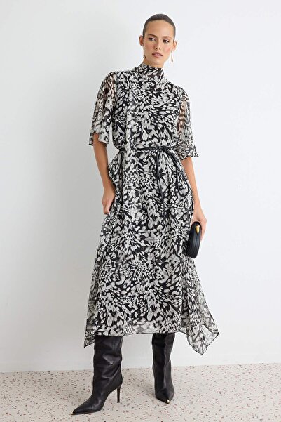Trendyol Collection Multicolored Maxi Woven Dress Twoaw27El00172