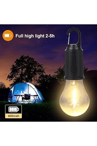 Genel Markalar Çadırlar ve Piknik Için Şarj Edilebilir Kamp Işığı, Retro LED ...