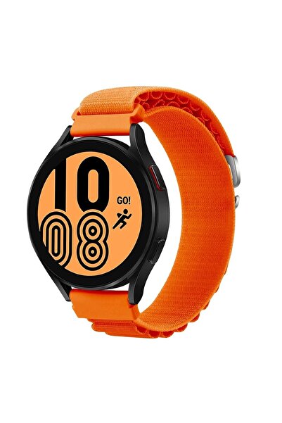 SORA GROUP ®   Watch 20mm Kr410 Fabric Strap - Orange