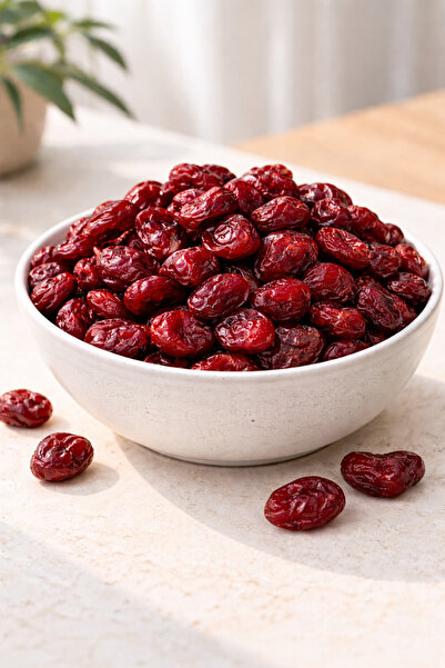 NUTBITE Premium Turna Yemişi 1kg - Cranberry - Çekirdeksiz Tane - Taptaze Yeni Mahsül