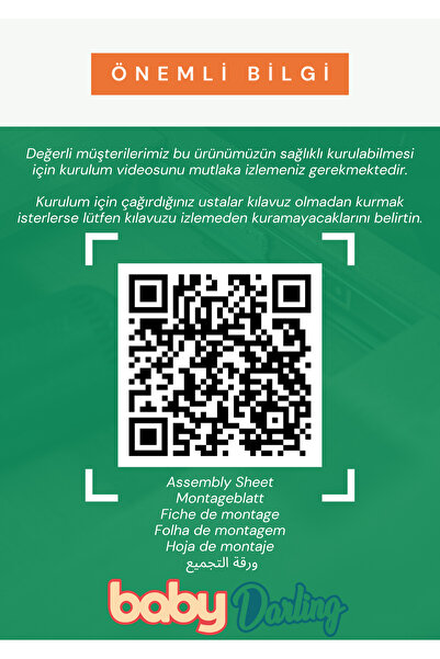 Baby Darling City Çalışma Masası Meşe
