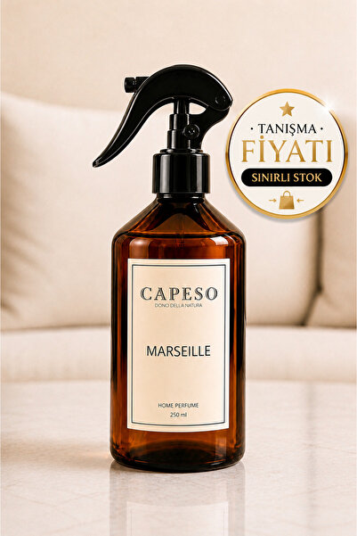Capeso Beyaz Sabun Oda & Kumaş Spreyi 250 ml – Kalıcı Temiz Koku, Ferah Etki