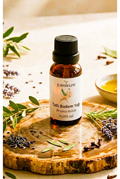 junibeliw زيت اللوز الحلو المعصور على البارد 20 مل (زيت اللوز الحلو)