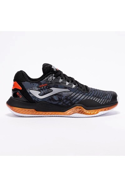 Joma Point TPOIW2501AC Erkek Toprak Ve Sert Kort Tenis Ayakkabısı Siyah