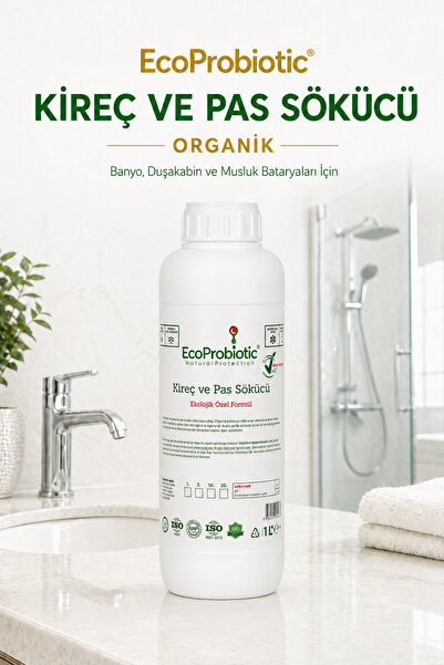 EcoProbiotic Kireç ve Pas Sökücü Sprey 1 L | Organik, Güçlü Temizlik