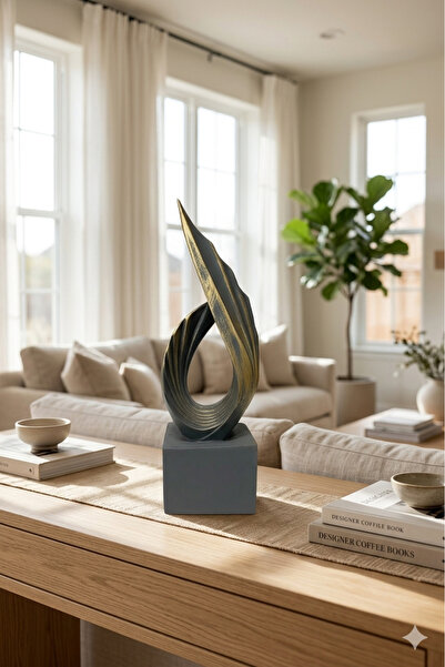 Hanlar Home Tekli Kanat Dekoratif Biblo 28x9