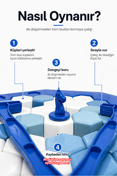 M&H Heroes Buz Kırma Oyunu Buz Küpü Poşetli %100 Orijinal - Eğitici Öğretici Eğlenceli Çocuk Oyuncak