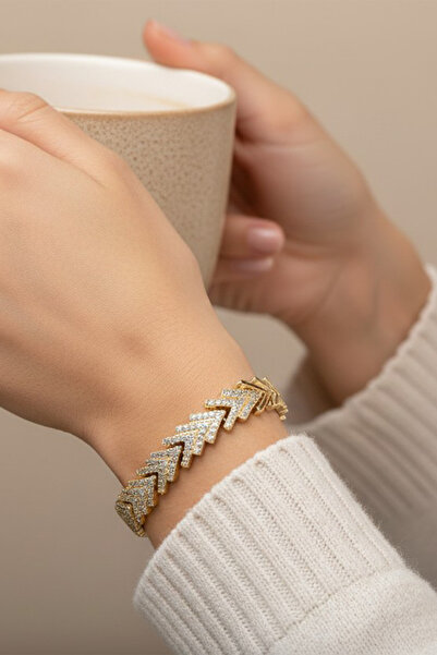 XUPING JEWELRY سوار من حجر الزركون على شكل ظهر السمكة من مجوهرات XUPING