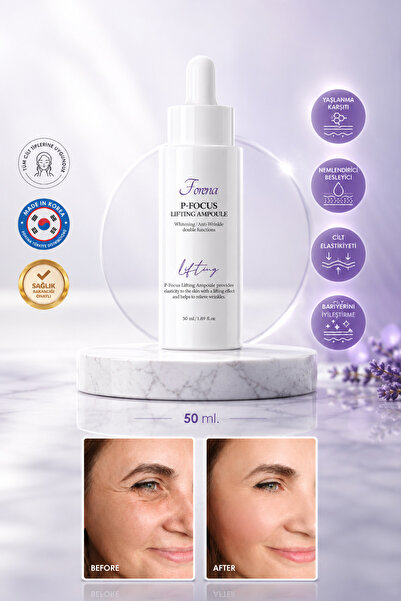 FORENA P-focus Lifting Sıkılaştırıcı, Nemlendirici ve Kırışıklık Karşıtı Yüz ...