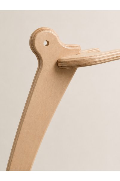 Montavo MNT02 Suport pentru picioare pentru instrumente muzicale, chitară, design din lemn brut