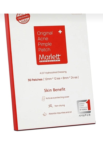 GAZELLACOSMETİC Marlett Pimple Master 24 Patch Bandı