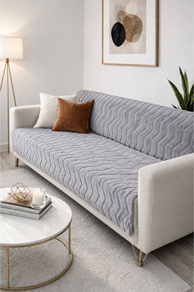 uzhanem Sofa Cover 180cm X 220cm Sofa Bed Cover Armchair Cover Pique Fabric V...