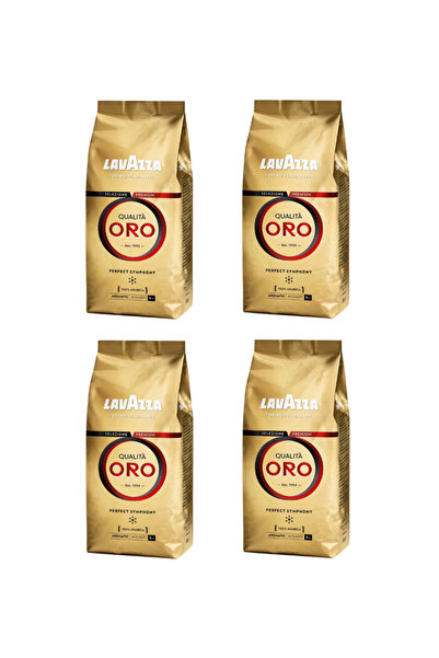 LavAzza Κόκκοι Καφέ Qualita Oro, 1000γρ x4 Τεμάχια