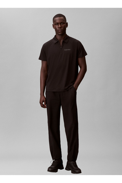 Calvin Klein Jeans Siyah Erkek Polo T-Shirt LVGMS6K110UB1 Siyah Polo T-Shirt