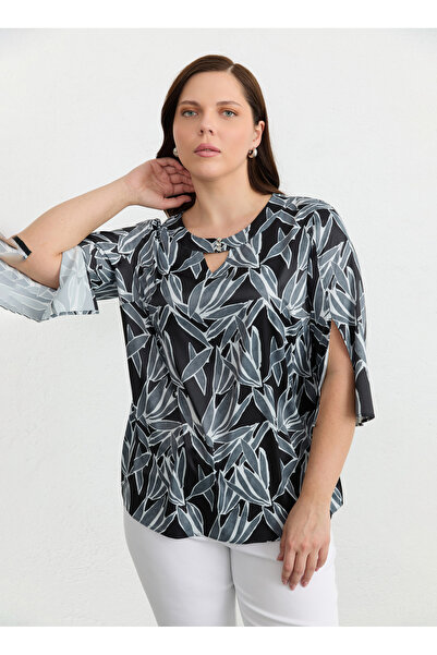 Selen Siyah Kadın Bluz 26YSL8378